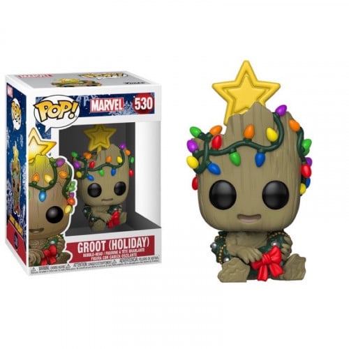 Funko Pop! Marvel: Holiday - Groot with Wreath