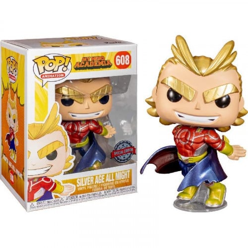 Funko Pop! Animation: My Hero Academia -  Silver Age All Might (Metallic)