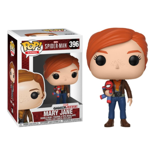 Funko Pop! Games: Spider-Man - Mary Jane with Plush