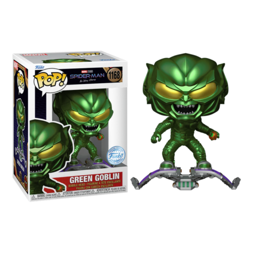 Funko Pop! Marvel: Spider-Man: No Way Home - Green Goblin Metallic (EXC)