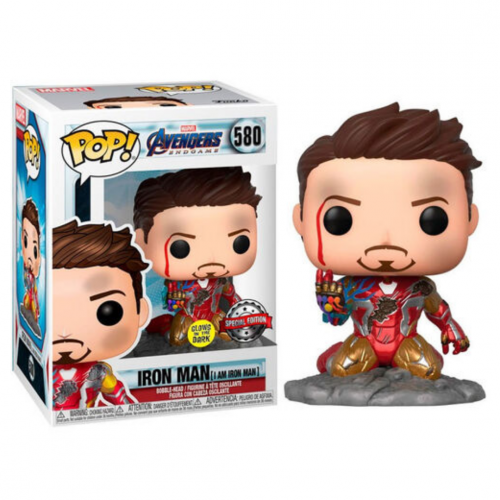 Funko Pop! Avengers: Endgame: I Am Iron Man - Glow...