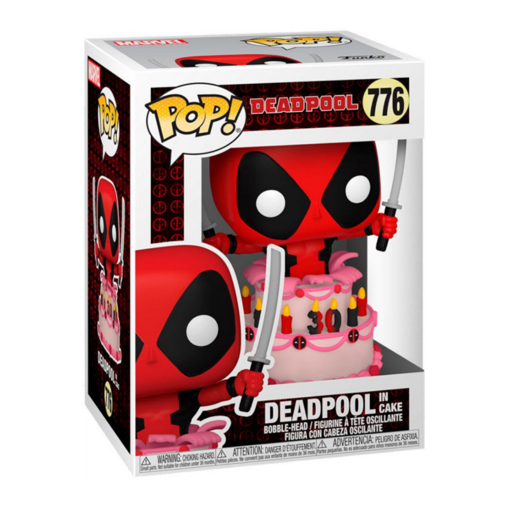 deadpool in cake funko