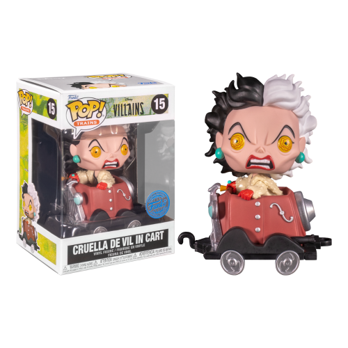 Funko Pop! Trains - Disney Villains - Cruella De Vil