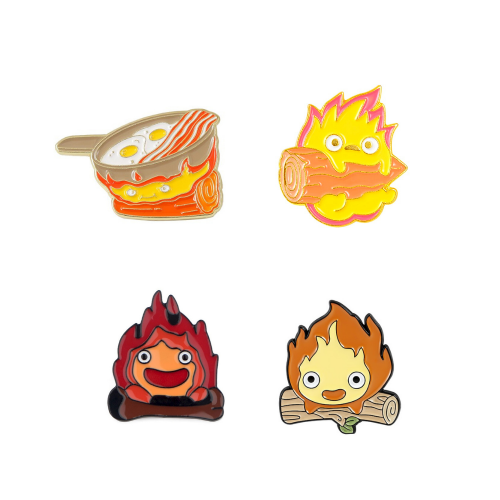 Howl's Moving Castle - Calcifer Pins