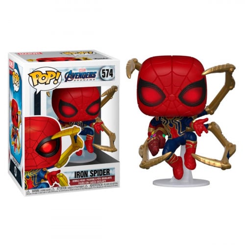 Funko Pop! Avengers: Endgame - Iron Spider with Na...