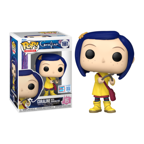 Funko Pop! Movies: Coraline - Coraline With Dowsing Rod NYCC 2024 Exclusive