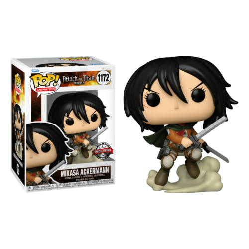 Funko Pop! Animation: Attack on Titan - Mikasa Ack...