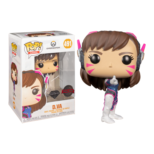 Funko Pop! Games: Overwatch - D.Va (Glitter) Exclusive