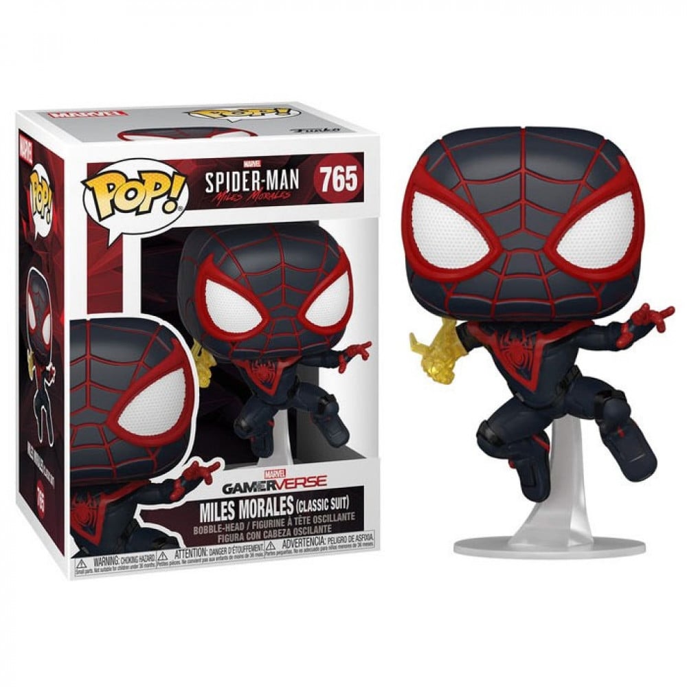 Funko Pop! Games: Marvel's Spider-Man: Miles Morales (Classic Suit) - Pop  Magic