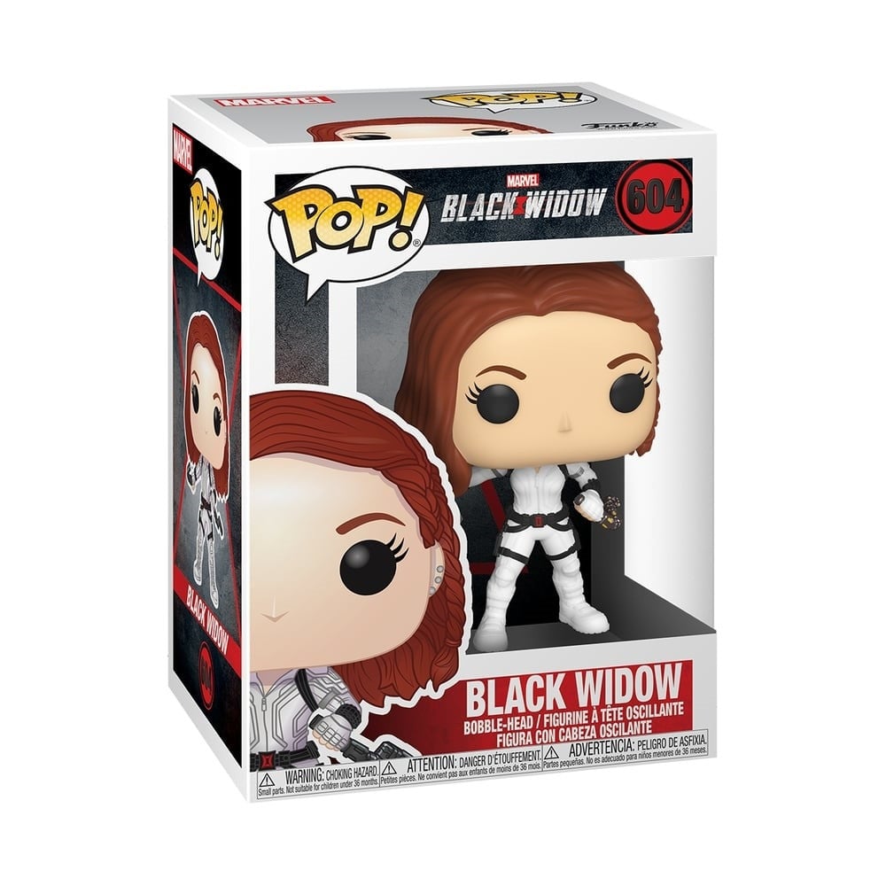 black widow funko pop keychain