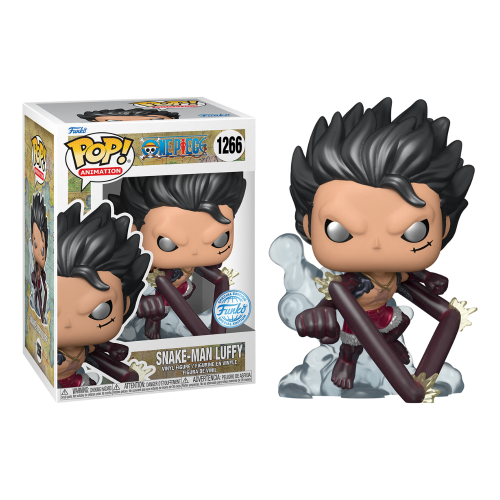 (EXC) Funko Pop! Animation: One Piece -  Snake-Man Luffy Metallic