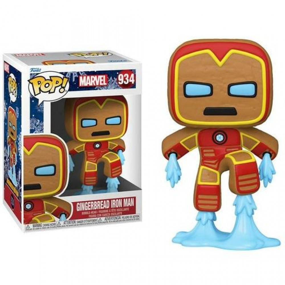 funko pop gingerbread iron man