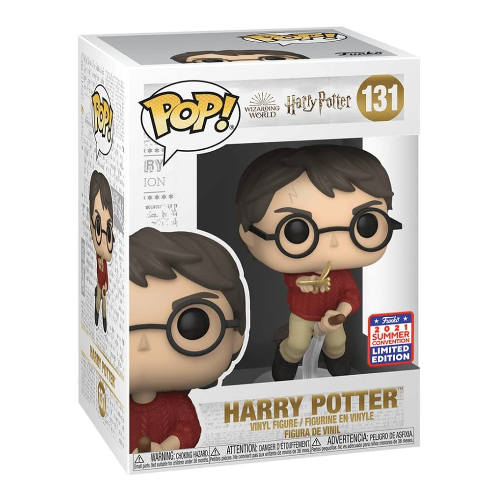 Funko Pop Harry Potter 20th Anniversary Harry flying with Winged Key in Hand EXC Pop Magic Store