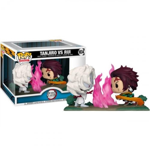 Funko Pop! Moment: Demon Slayer - Tanjiro vs. Rui