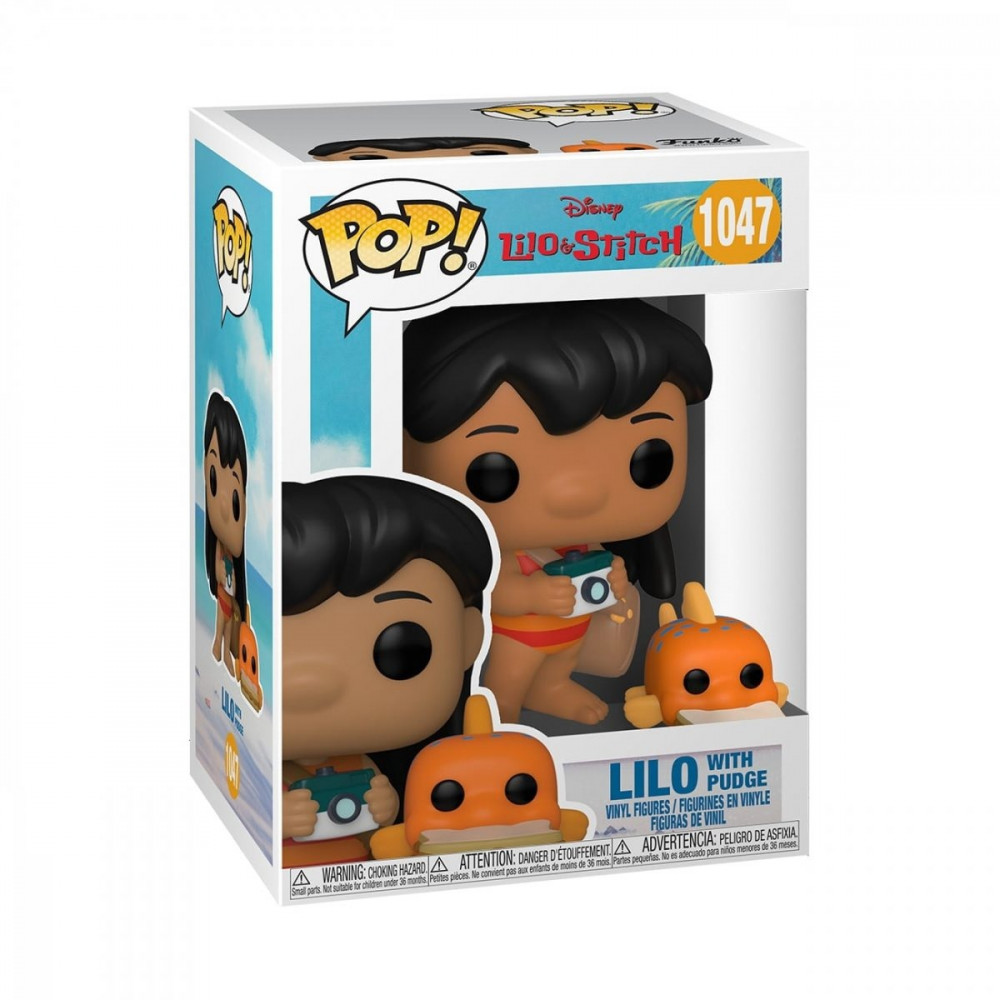 lilo with pudge funko pop