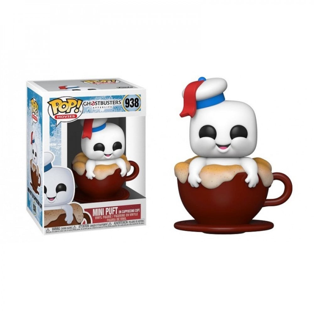 Funko Pop! Movies: Ghostbusters Afterlife - Mini Puft in Cappuccino Cup