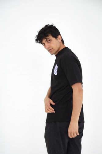 تيشيرت بطباعه P8CO أسود