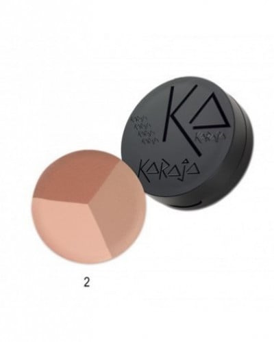 كراجا سيلفي ماجيك كونتور كيت بودرة مخملية رقم 02