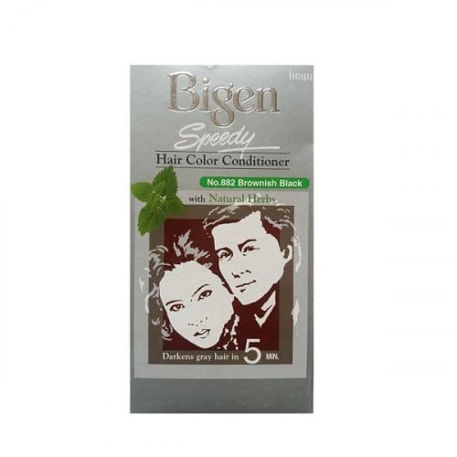 بيجن سبيدي صبغة وبلسم للشعر، أسود بني، No.882، للجنسين