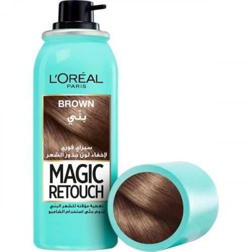 لوريال باريس ماجيك ريتوتش بني صبغة شعر بخاخ