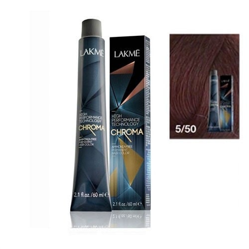 لاكمي صبغة  كروما بدون امونيا بني فاتح موجنه  رقم 5/50