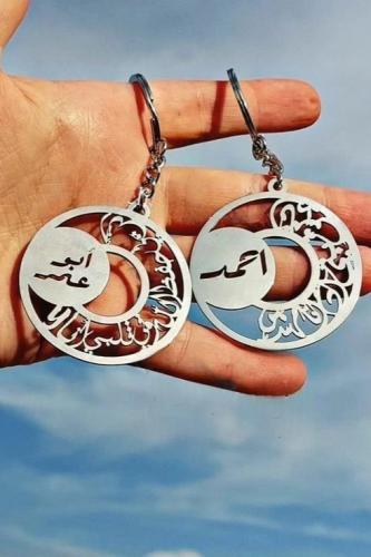 ميدالية رجالية بالاسم