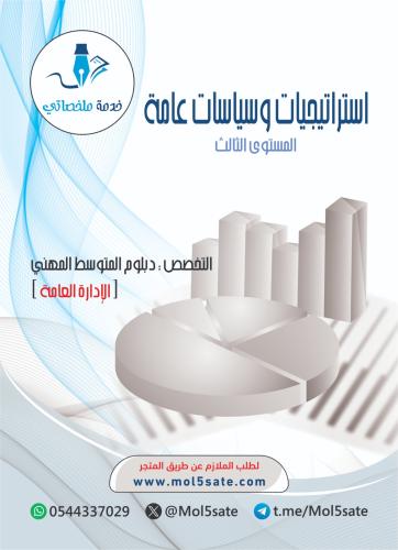 استراتيجيات وسياسات عامة PDF