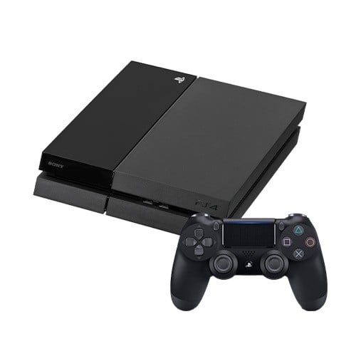 جهاز PlayStation 4 Fat مستخدم ضمان 1 شهر