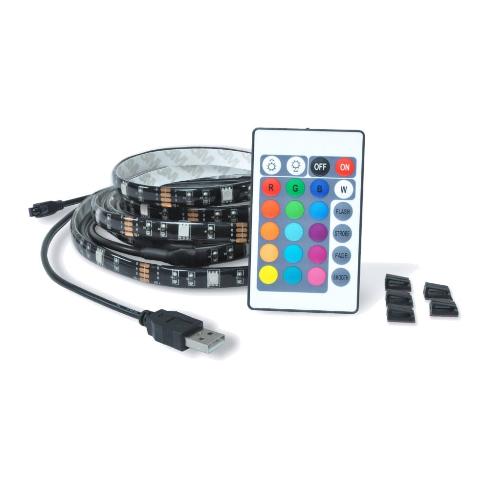 شريط اضاءة ملون LED  3 متر  USB