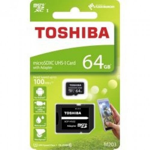 Toshiba Micro SD Card M203 64 GB