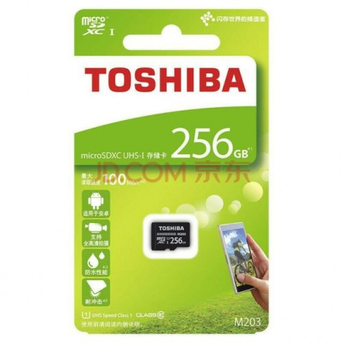 Toshiba Micro SD Card M203 256 GB