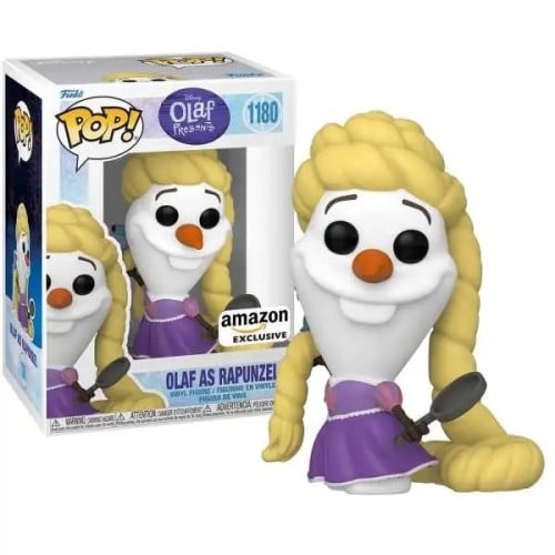 Pop! Disney: Olaf Presents - Olaf As Rapunzel