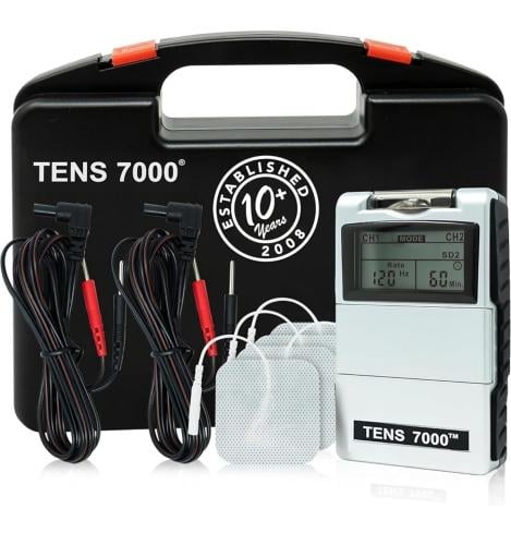 الإصدار الثاني من وحدة التحفيز الكهربائي عبر الجلد مع ملحقات من تينس  Tens