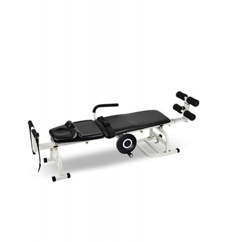 TRACTION DEVICE INCLUDING BED | جهاز سحب الفقرات مع السرير