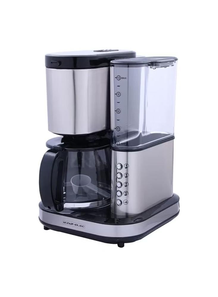 جهاز صنع القهوة مع مطحنة القهوة من السيف-اليك 1.25 لتر 800 واط E03412