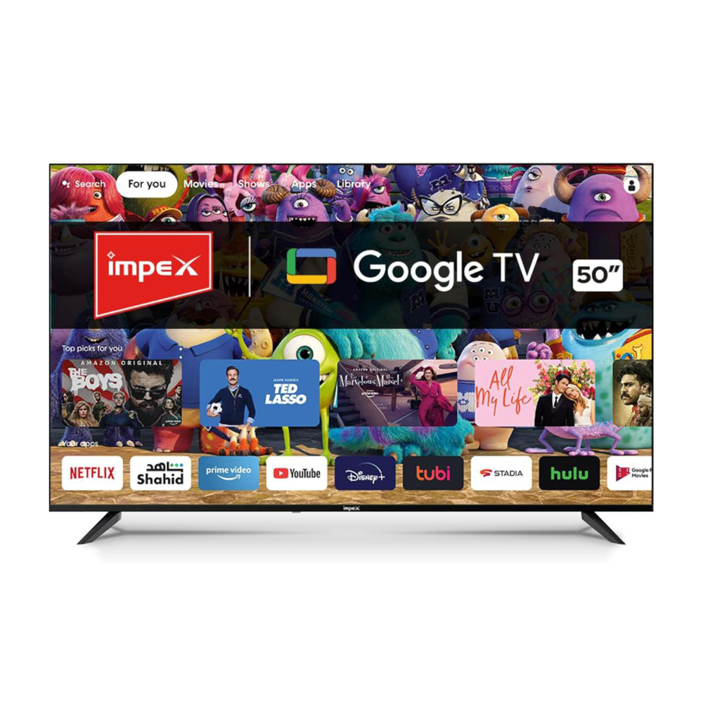 شاشة ذكية امبكس فيستا 50 بوصة كيوليد نظام تشغيل جوجل موديل FIESTAQ50