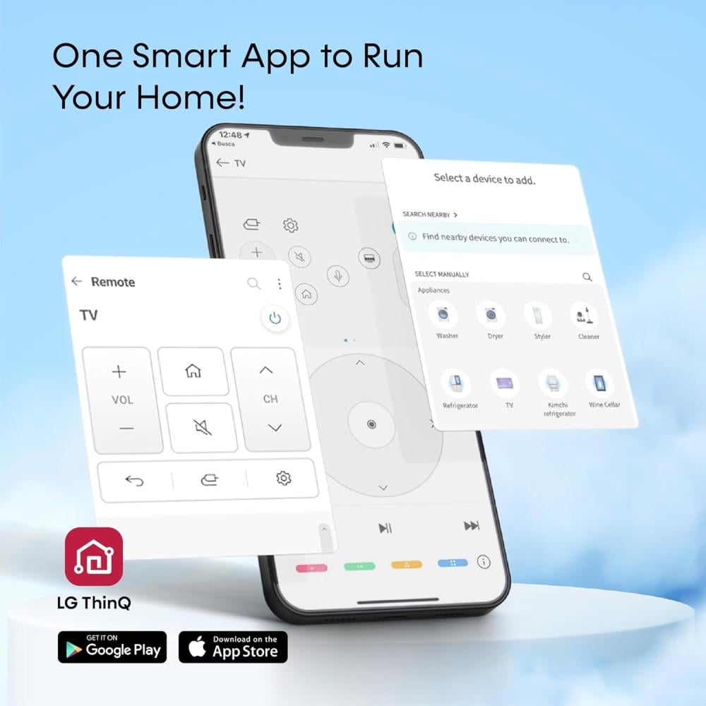 شاشة ذكية امبكس فيستا 70 بوصه UHD بجودة 4K نظام تشغيل ويبوس وريموت سحري موديل FIESTA70SMART