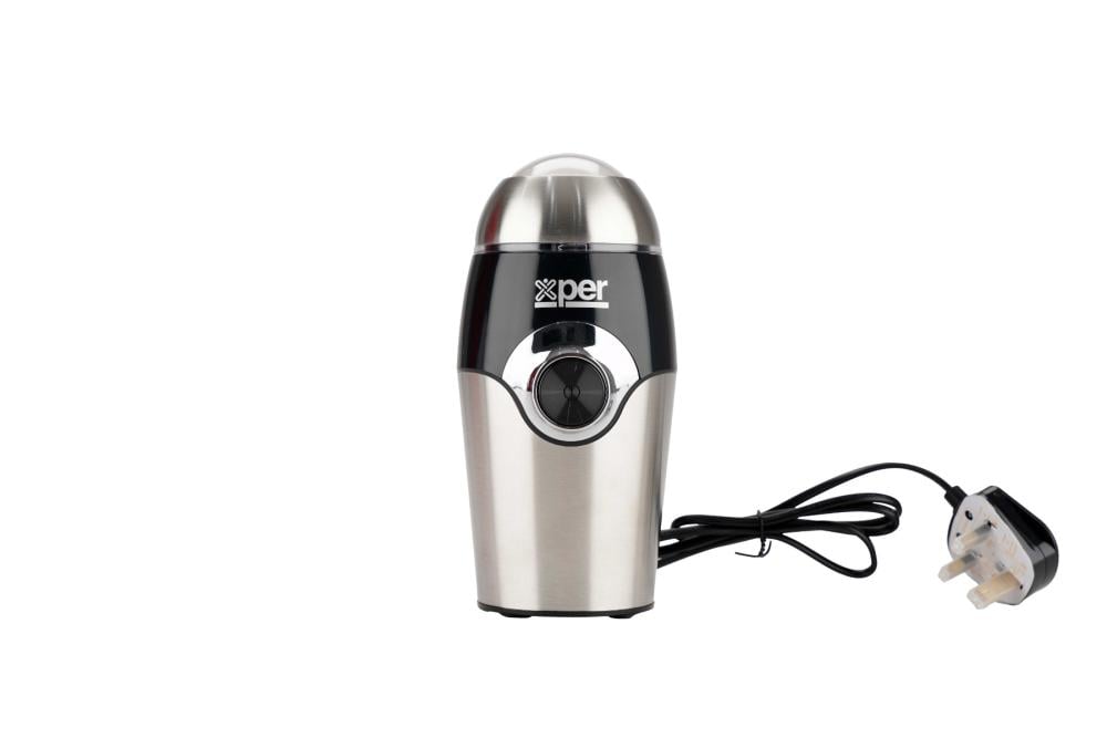 اكسبير مطحنة 150 واط - 50 جرام - فضي - XPCG-400SL