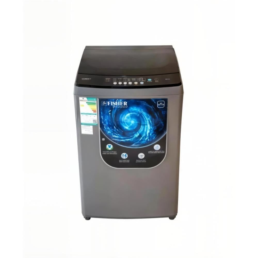 فيشر غسالة تحميل علوي 17 كغ 680 دورة في الدقيقة إنفرتر فضي FAWMT-M170GIHDD