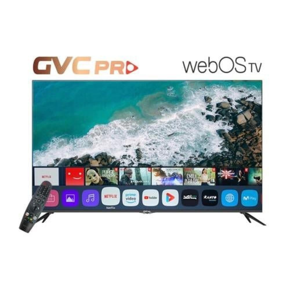 شاشة جي في سي برو 55 بوصة - سمارت LED - بدقة 4k عالية - 55GW6100