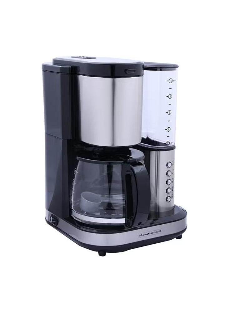 جهاز صنع القهوة مع مطحنة القهوة من السيف-اليك 1.25 لتر 800 واط E03412