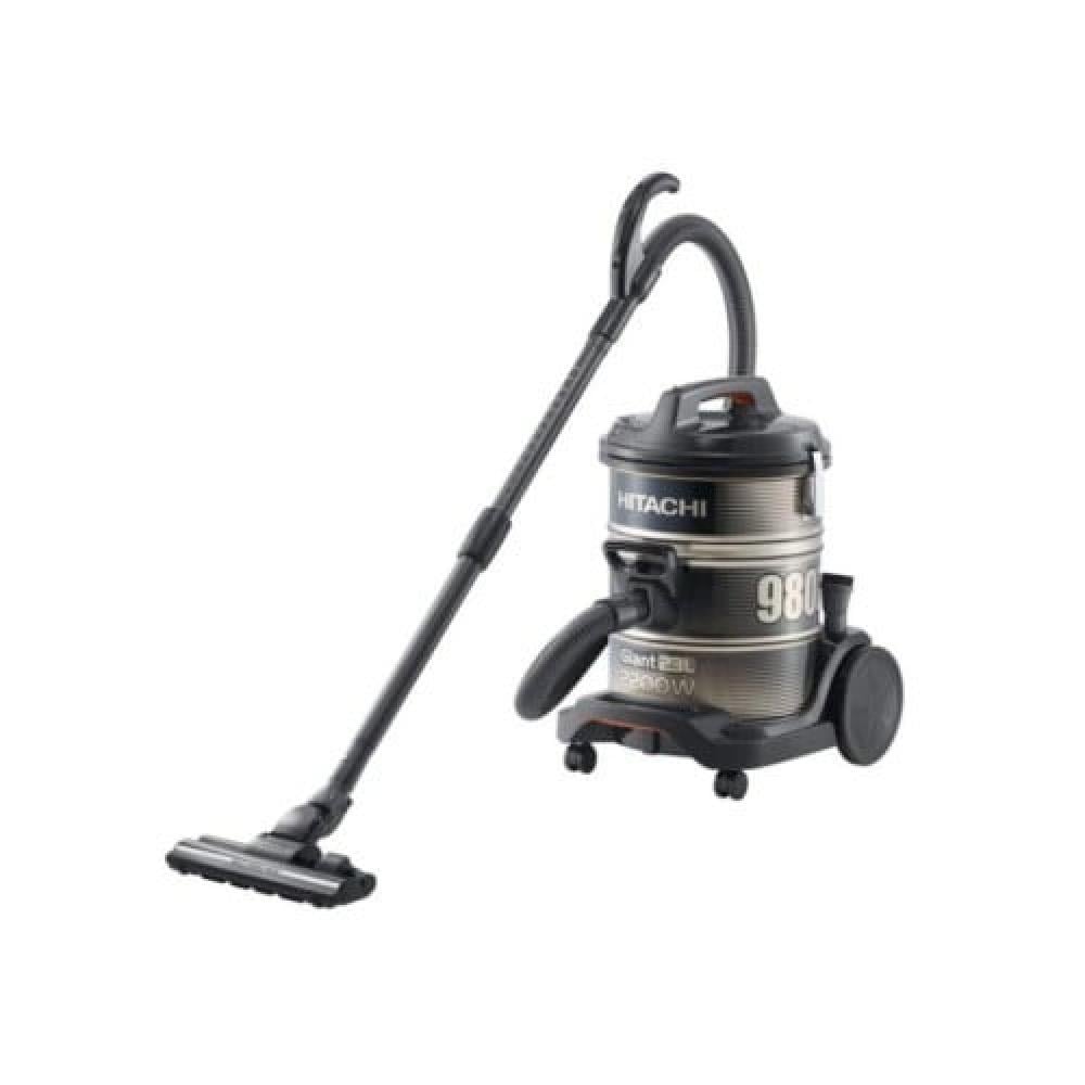 مكنسة هيتاشي برميل - 23 لتر - 2200 واط - ذهبي / أسود CV-980D SS220 GB