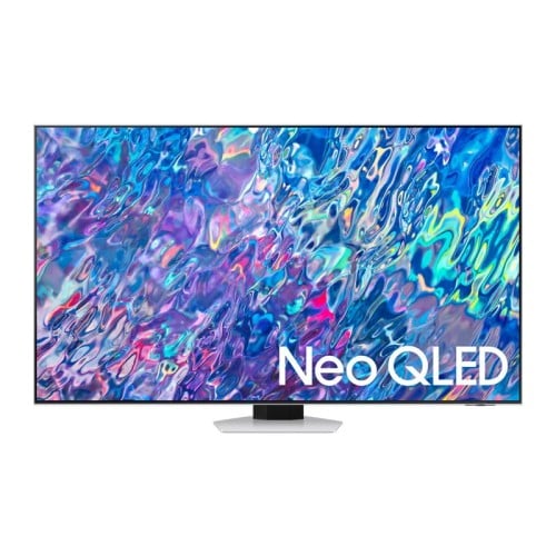 سامسونج شاشة تلفزيون 55 بوصة سمارت QLED 4K - فضي -...
