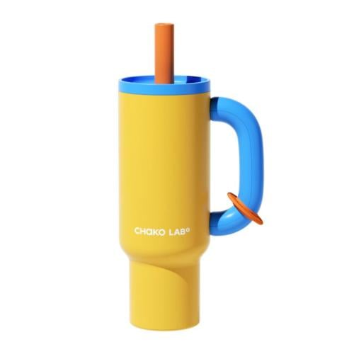 Bawang Thermos cup ازرق واصفر