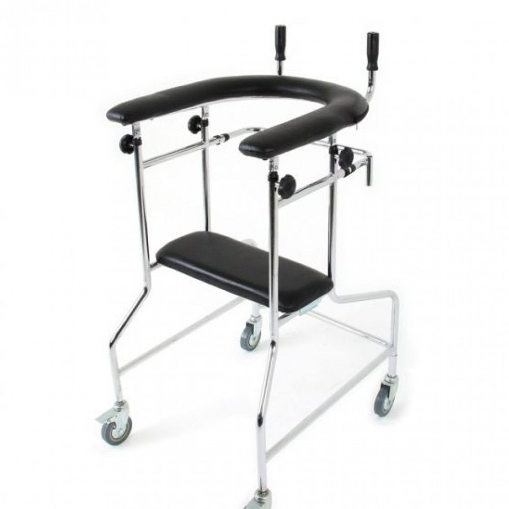 4-Wheel Rollator with Armrest Support