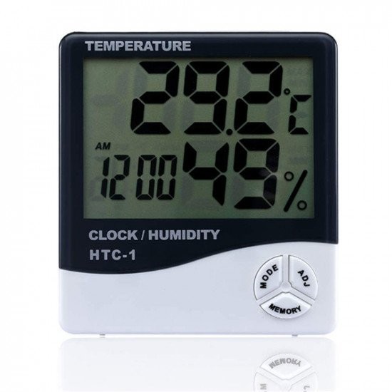 Room/Warehouse Temperature & Humidity Thermometer