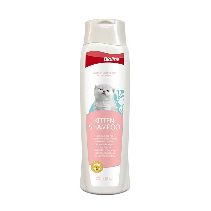 شامبو القطط الصغيرة بالفيتامين BioLine Shampoo Kitten - العناية بالقطط