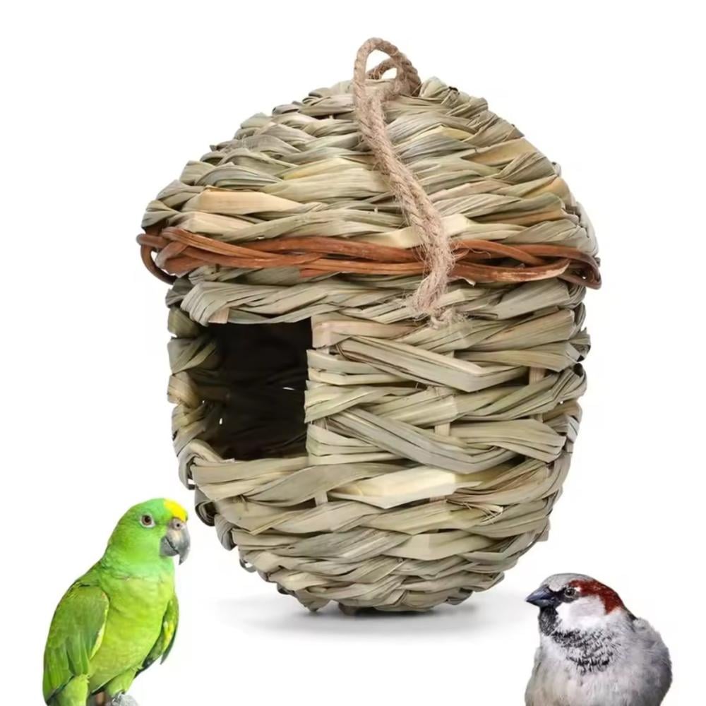 عش طيور بيت للطيور اعشاش طيور بيت من القش للطيور اقفاص طيور البادجي