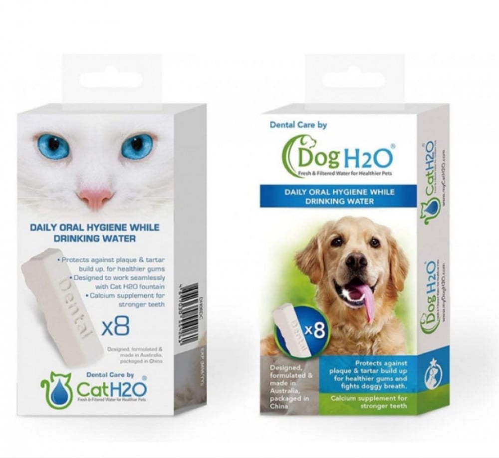 قرص نافورة Cat H2O للعناية بنظافة أسنان القطط  Dental Care By Cat H2O