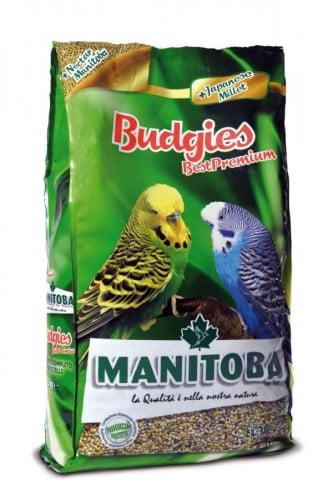 مانيتوبا بريميوم أكل طيور البادجي MANITOBA Budgies...